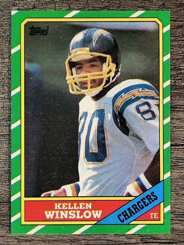 1986 Topps #237 Kellen Winslow