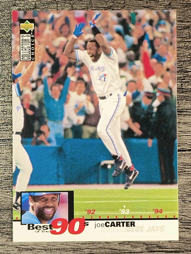 1995 Collector's Choice #59 Joe Carter B90