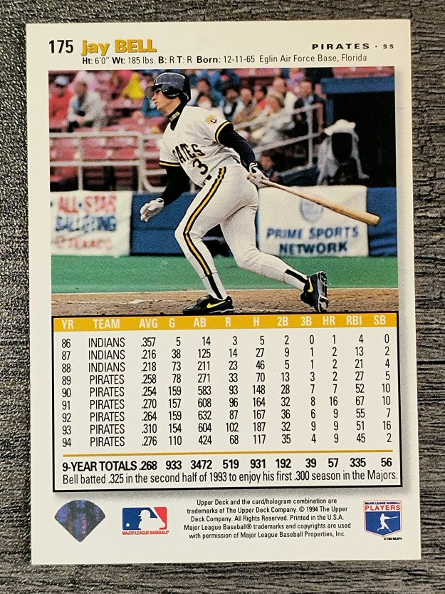 1995 Collector's Choice SE #175 Jay Bell