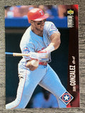 1996 Collector's Choice #740 Juan Gonzalez