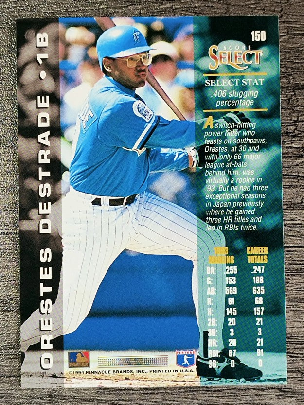1994 Select #150 Orestes Destrade