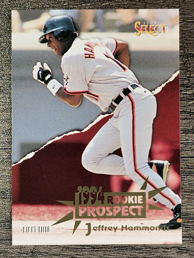 1994 Select #180 Jeffrey Hammonds