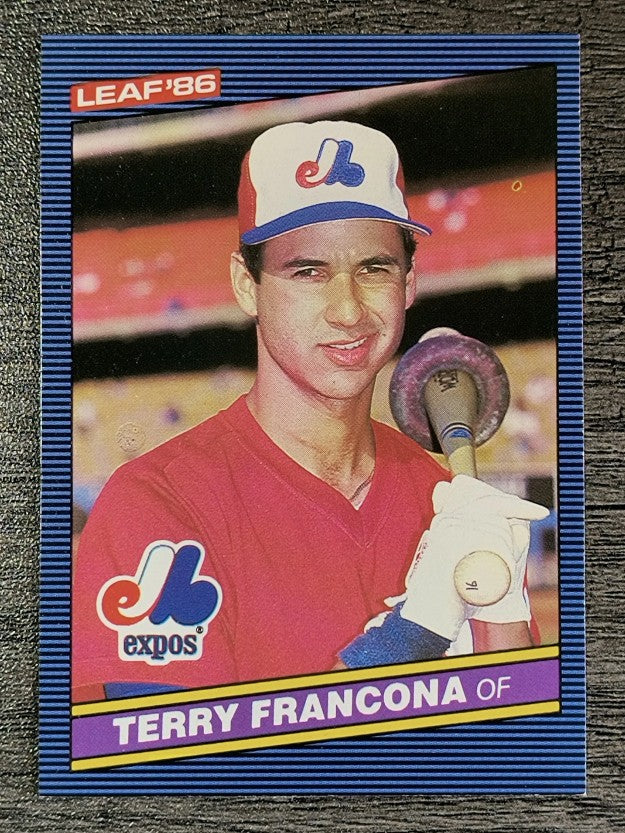 1986 Leaf/Donruss #191 Terry Francona