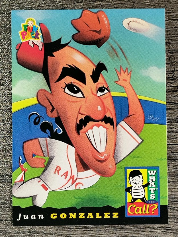 1994 Fun Pack #215 Juan Gonzalez WC
