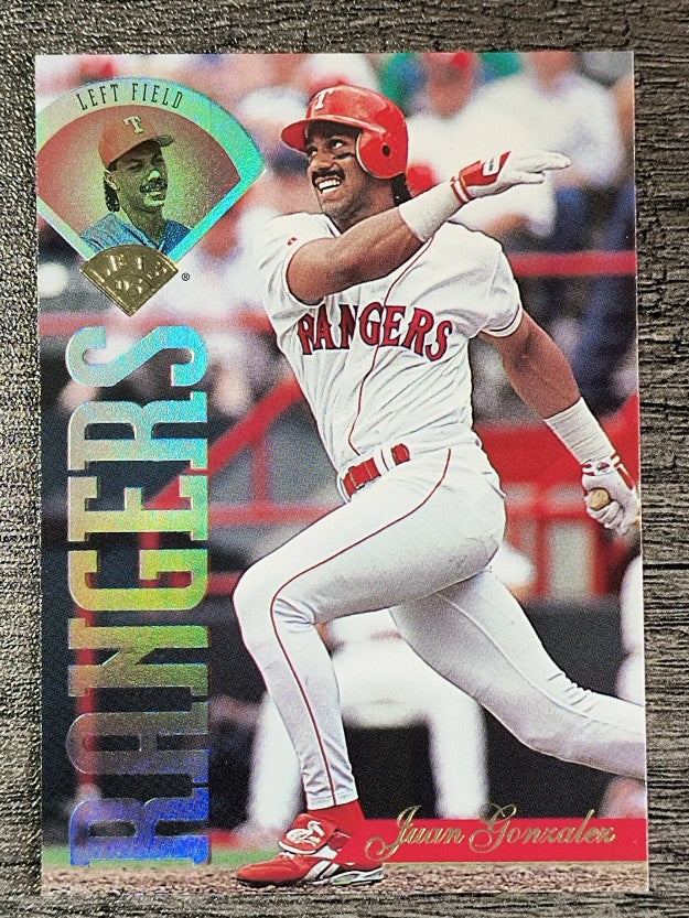 1995 Leaf #202 Juan Gonzalez