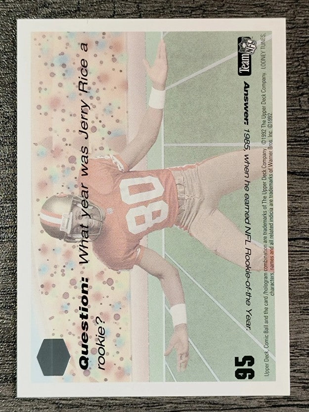 1992 Upper Deck Comic Ball 4 #95 Half Time