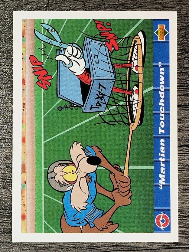 1992 Upper Deck Comic Ball 4 #165 Martian Touchdown