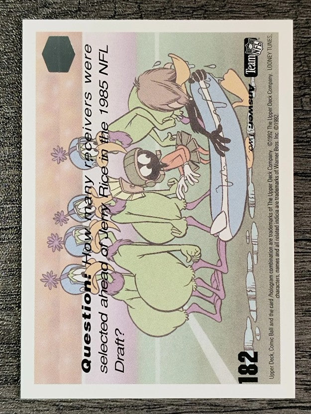 1992 Upper Deck Comic Ball 4 #182 Gut-Check Time