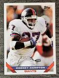 1993 Topps #25 Rodney Hampton