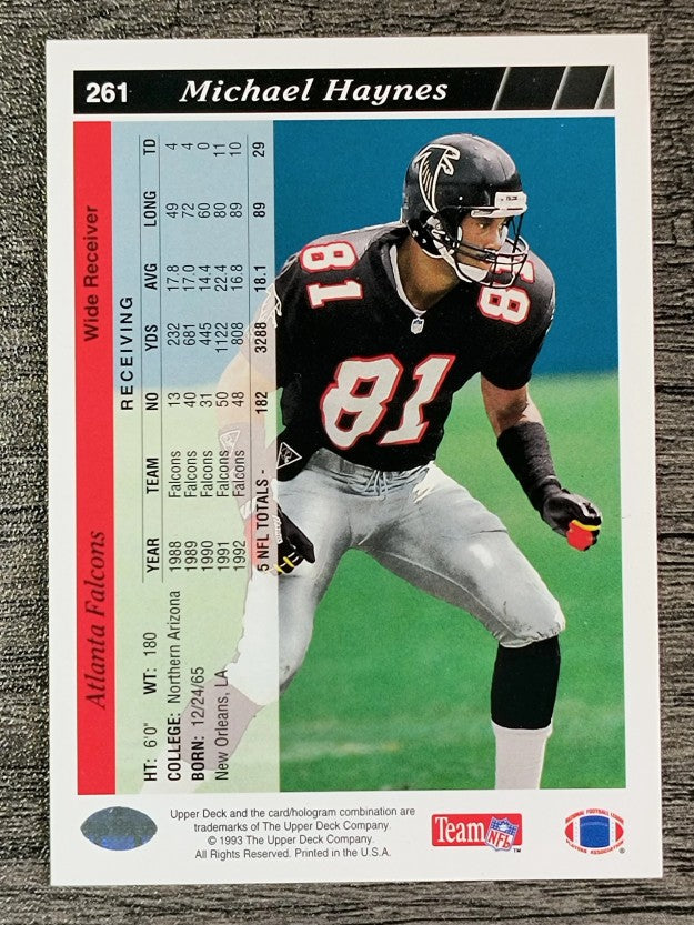 1993 Upper Deck #261 Michael Haynes
