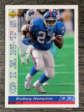 1993 Upper Deck #352 Rodney Hampton