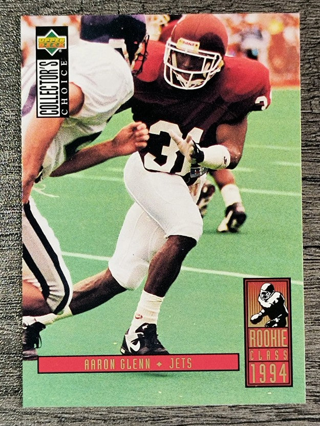 1994 Collector's Choice #2 Aaron Glenn RC