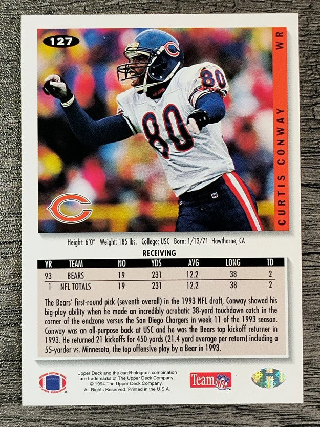1994 Collector's Choice #127 Curtis Conway