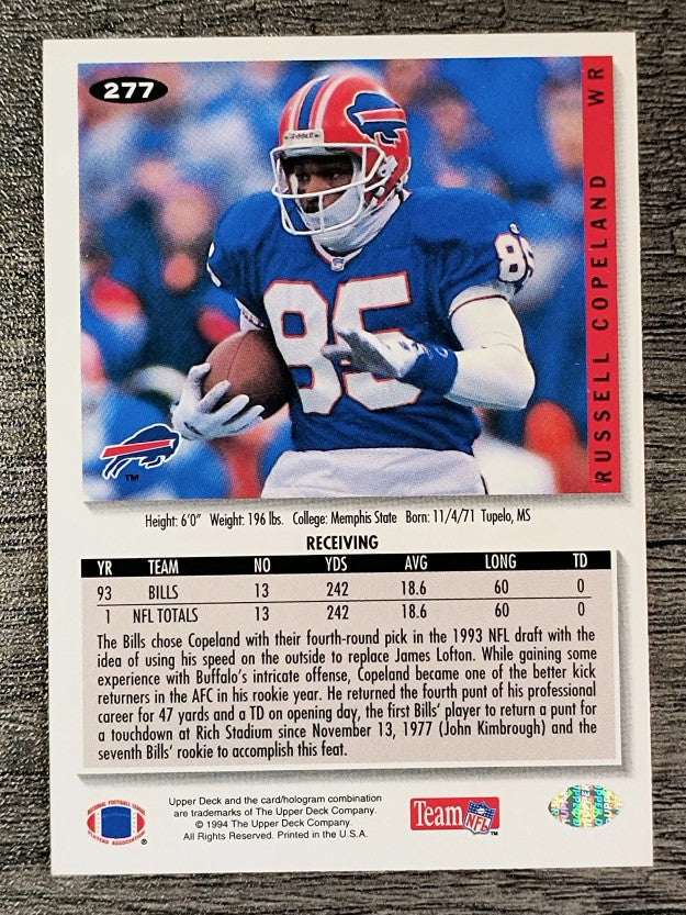 1994 Collector's Choice #277 Russell Copeland