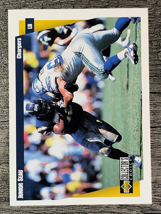1997 Collector's Choice #140 Junior Seau