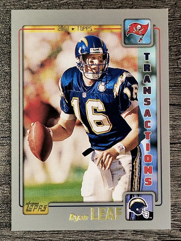 2001 Topps #118 Ryan Leaf