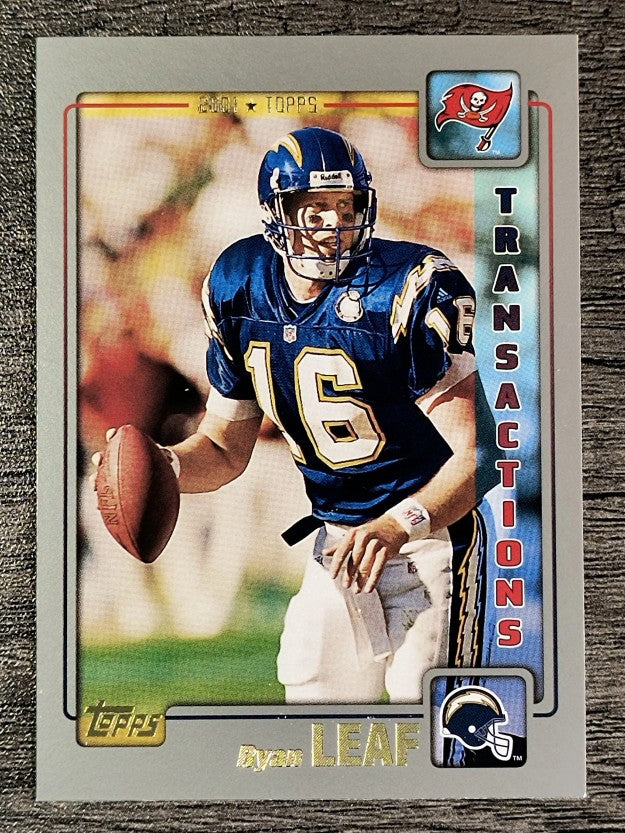 2001 Topps #118 Ryan Leaf