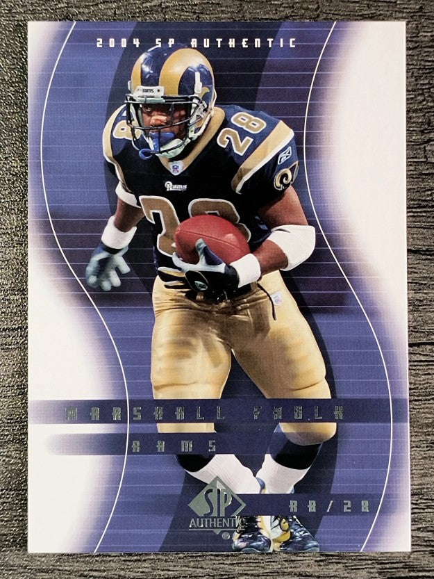 2004 SP Authentic #80 Marshall Faulk