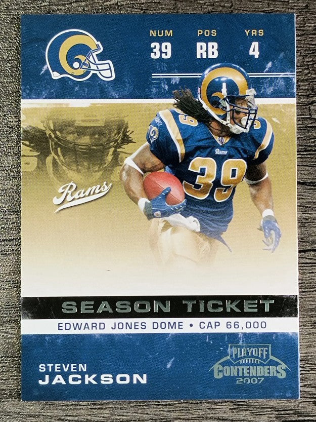 2007 Playoff Contenders #90 Steven Jackson