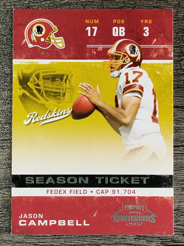 2007 Playoff Contenders #98 Jason Campbell