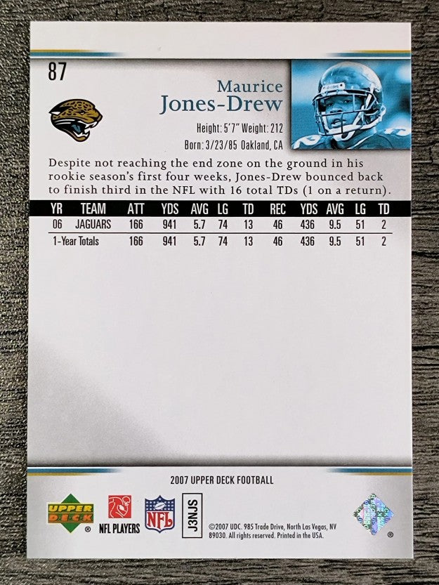 2007 Upper Deck #87 Maurice Jones-Drew