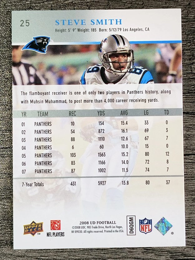 2008 Upper Deck #25 Steve Smith