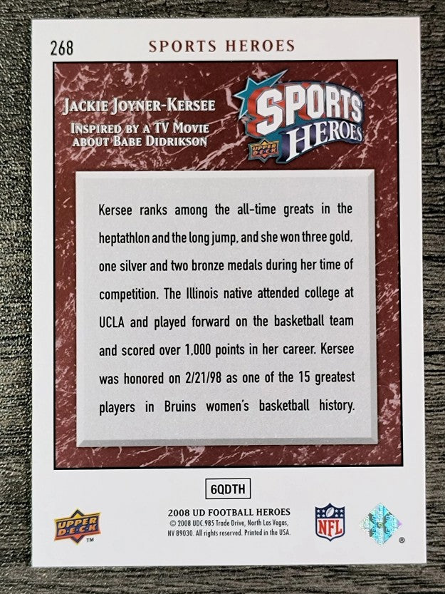 2008 Upper Deck Heroes #268 Jackie Joyner-Kersee