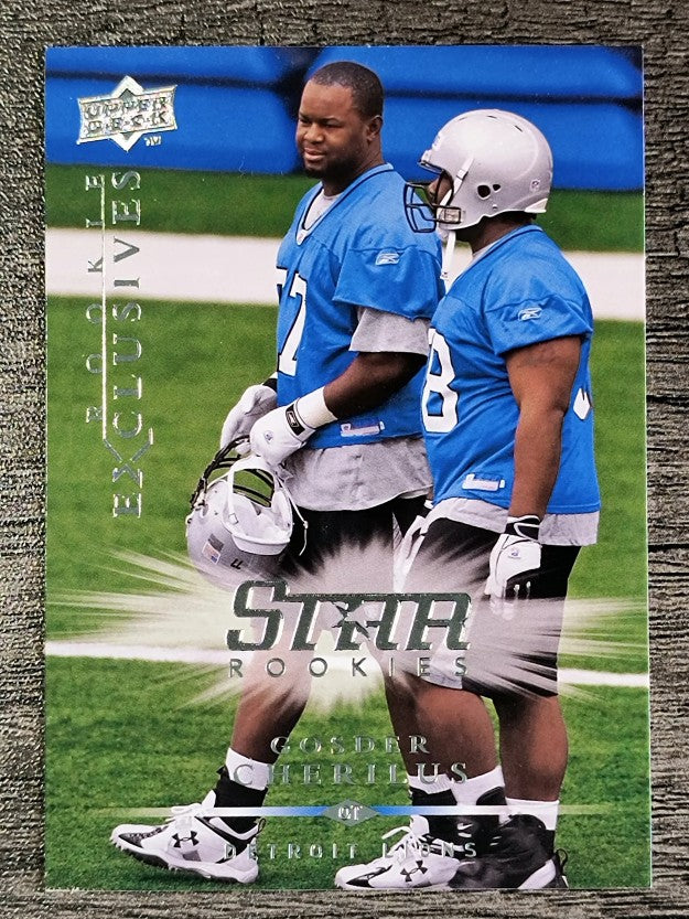 2008 Upper Deck Rookie Exclusives #RE70 Gosder Cherilus