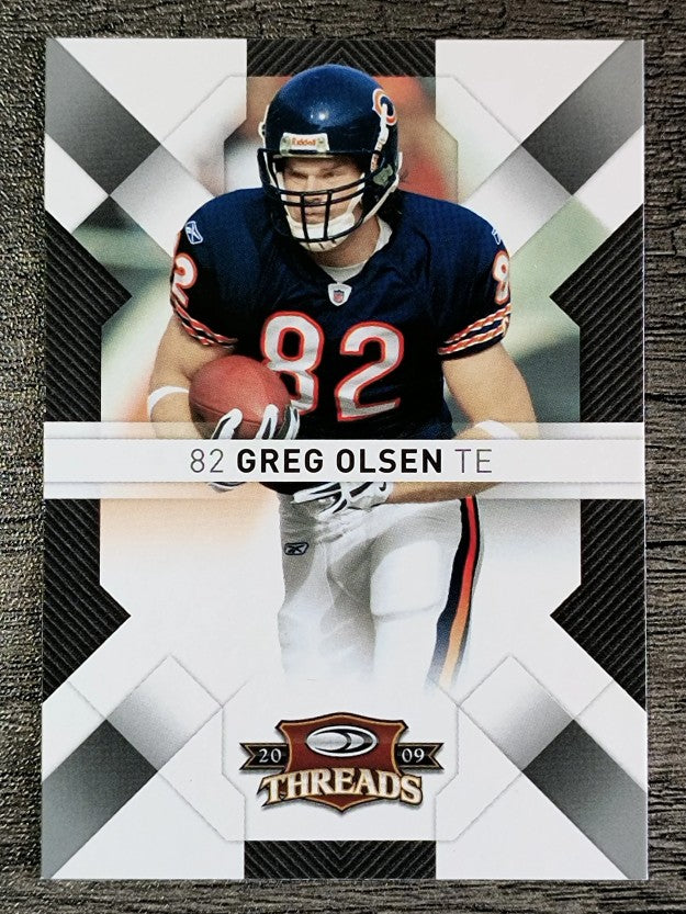 2009 Donruss Threads #17 Greg Olsen