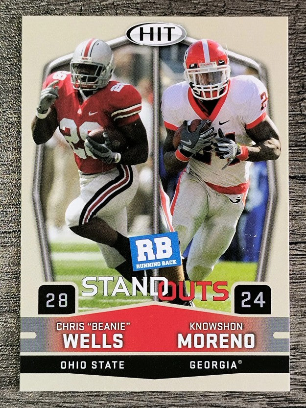 2009 SAGE HIT #53 Knowshon Moreno SO/Chris Wells