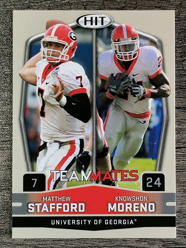 2009 SAGE HIT #56 Matthew Stafford TM/Knowshon Moreno