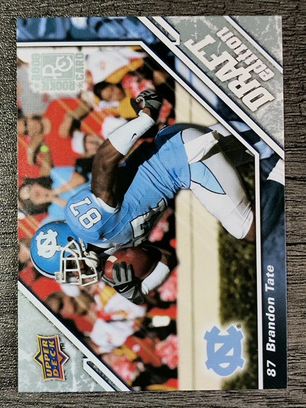 2009 Upper Deck Draft Edition #58 Brandon Tate RC