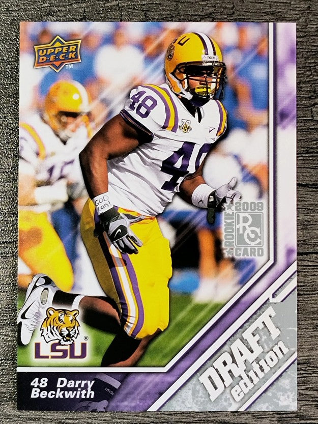 2009 Upper Deck Draft Edition #59 Darry Beckwith RC
