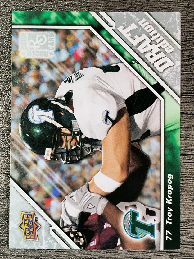 2009 Upper Deck Draft Edition #68 Troy Kropog RC