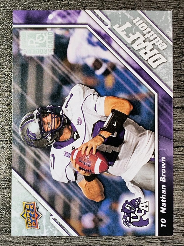 2009 Upper Deck Draft Edition #91 Nathan Brown RC