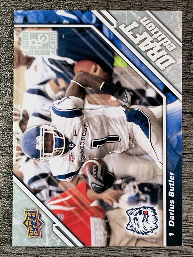 2009 Upper Deck Draft Edition #106 Darius Butler RC