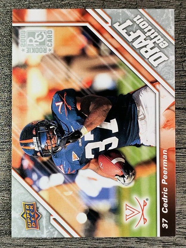 2009 Upper Deck Draft Edition #134 Cedric Peerman RC