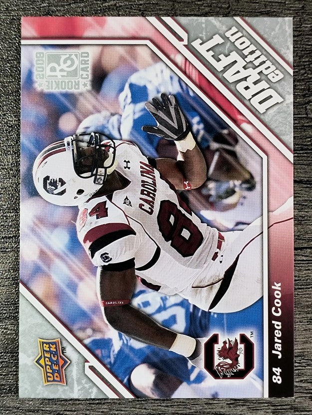 2009 Upper Deck Draft Edition #136 Jared Cook RC