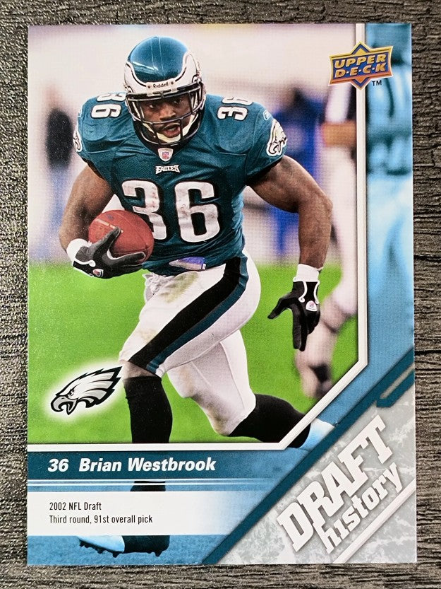 2009 Upper Deck Draft Edition #171 Brian Westbrook