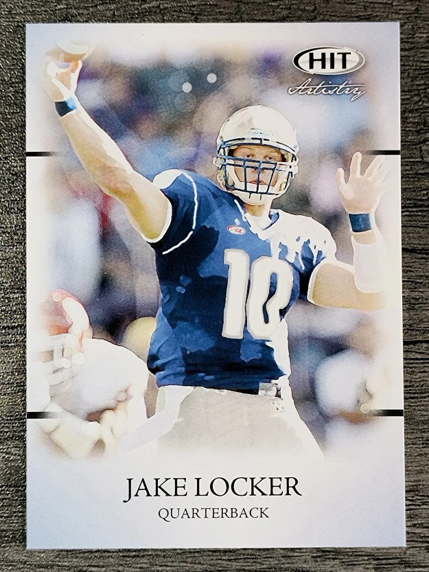 2011 SAGE HIT #44 Jake Locker Art
