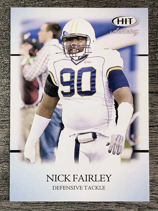 2011 SAGE HIT #52 Nick Fairley Art