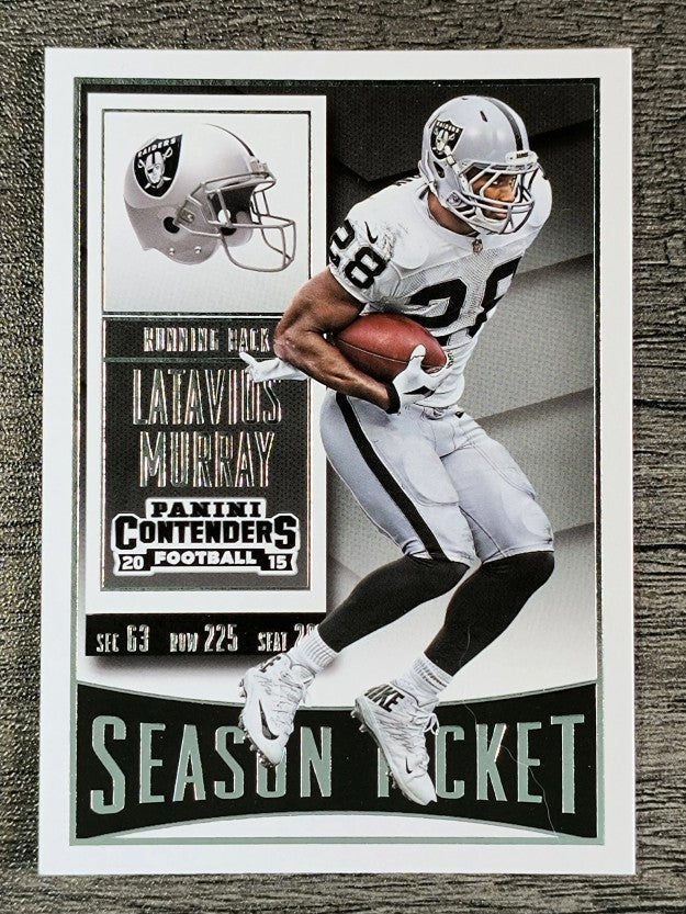 2015 Panini Contenders #8 Latavius Murray