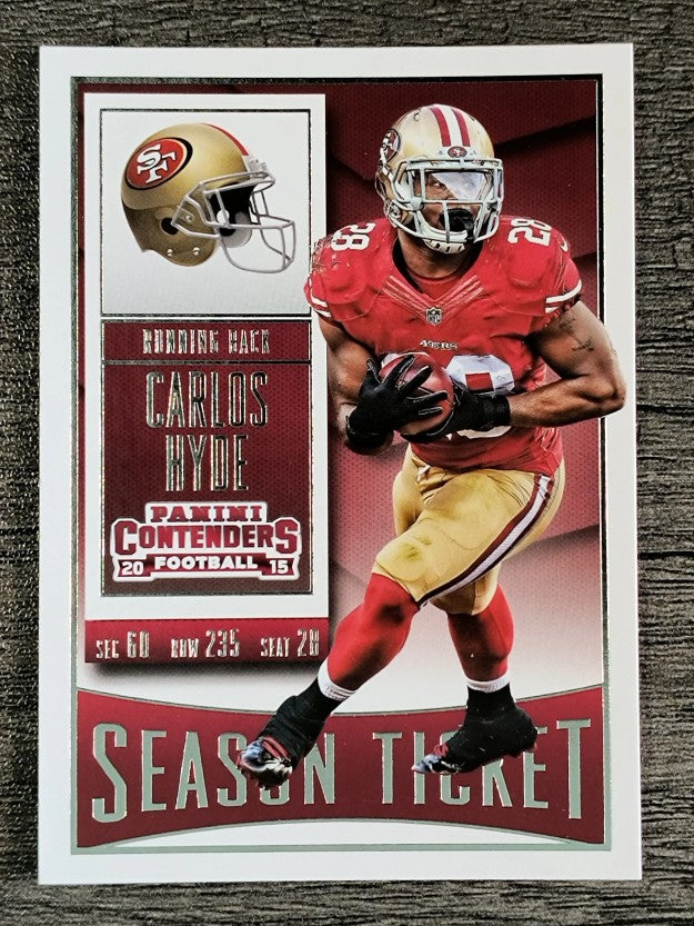 2015 Panini Contenders #18 Carlos Hyde