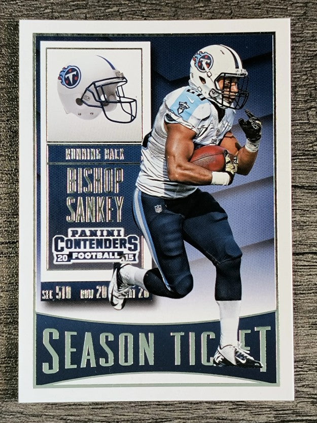 2015 Panini Contenders #37 Bishop Sankey