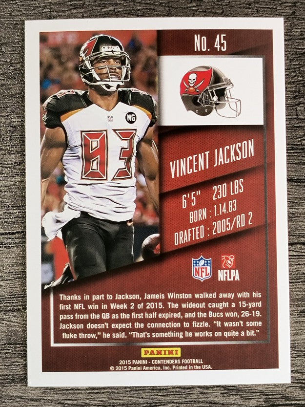 2015 Panini Contenders #45 Vincent Jackson