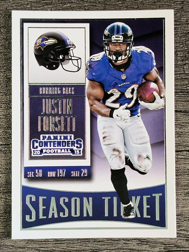2015 Panini Contenders #49 Justin Forsett
