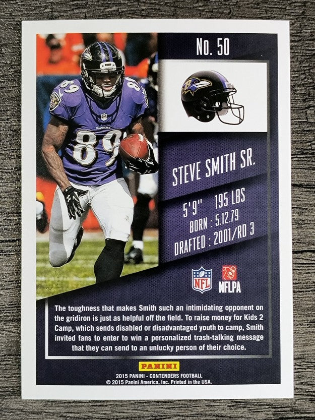2015 Panini Contenders #50 Steve Smith