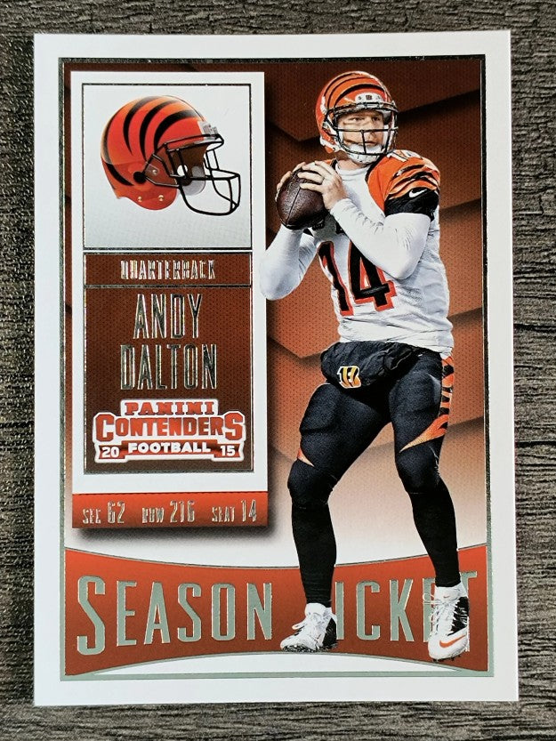 2015 Panini Contenders #51 Andy Dalton