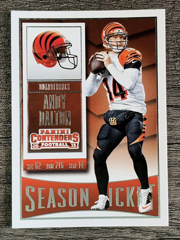 2015 Panini Contenders #51 Andy Dalton