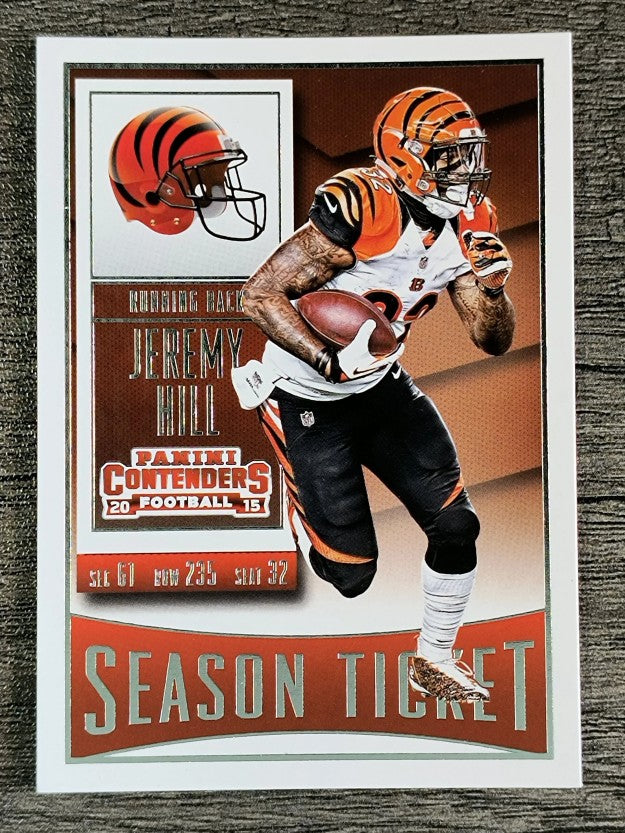2015 Panini Contenders #52 Jeremy Hill